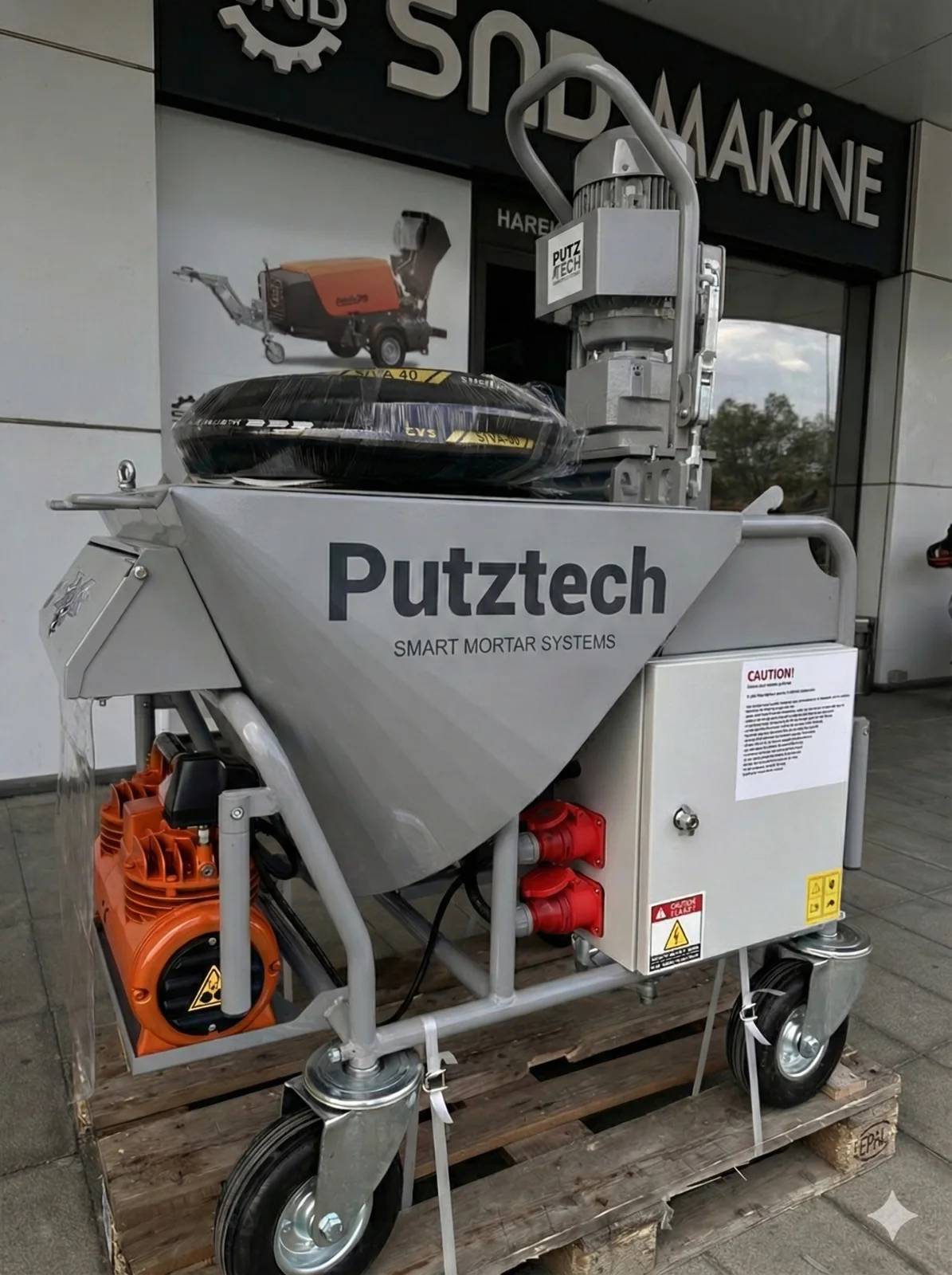 Putztech machine at SND Makine